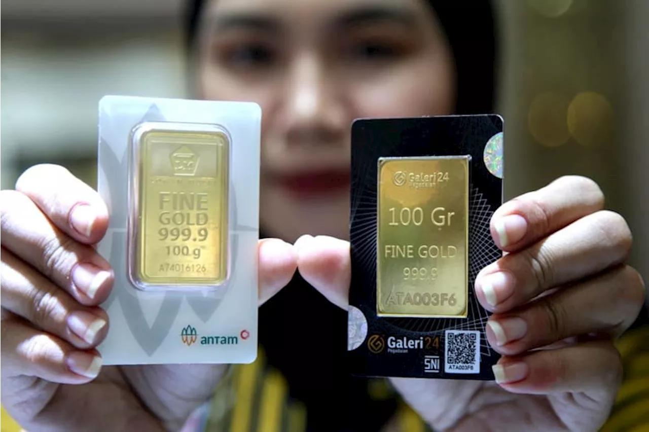 Harga Emas Antam Turun Menjadi Rp1.526.000 Per Gram