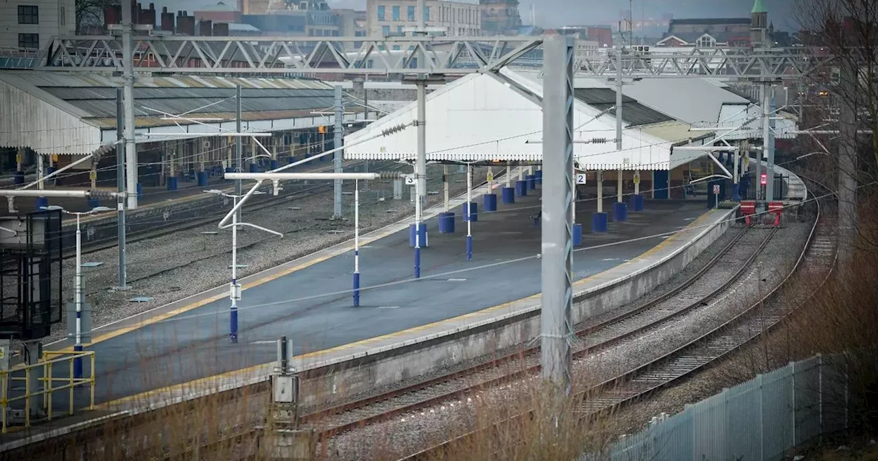 Train Services Disrupted Near Bolton Due to Trespassing