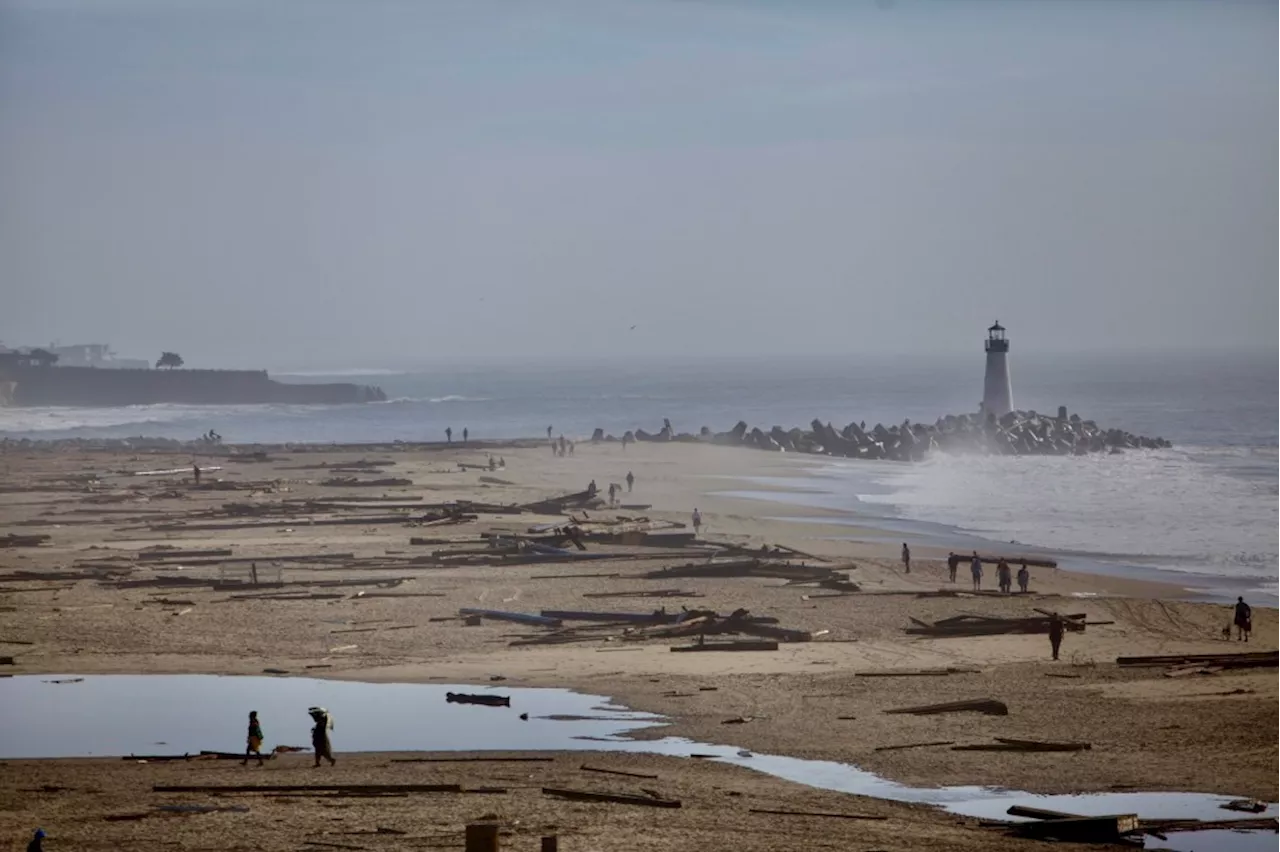 Santa Cruz Wharf Collapse After Storm