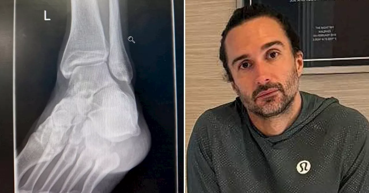 Joe Wicks Injured Ankle, Cancels New Year's Walk