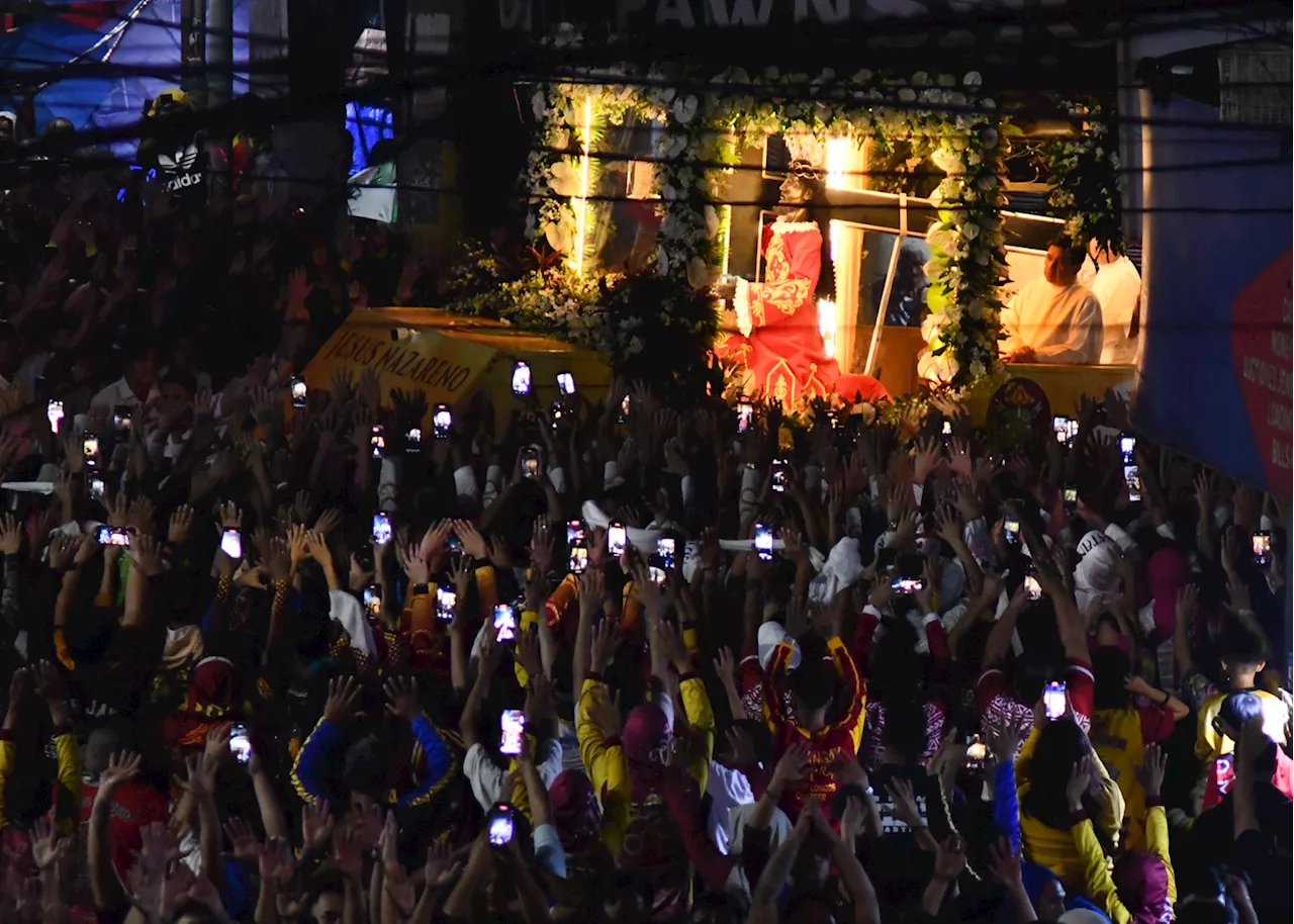 Over 60,000 Devotees Join Black Nazarene Thanksgiving Procession