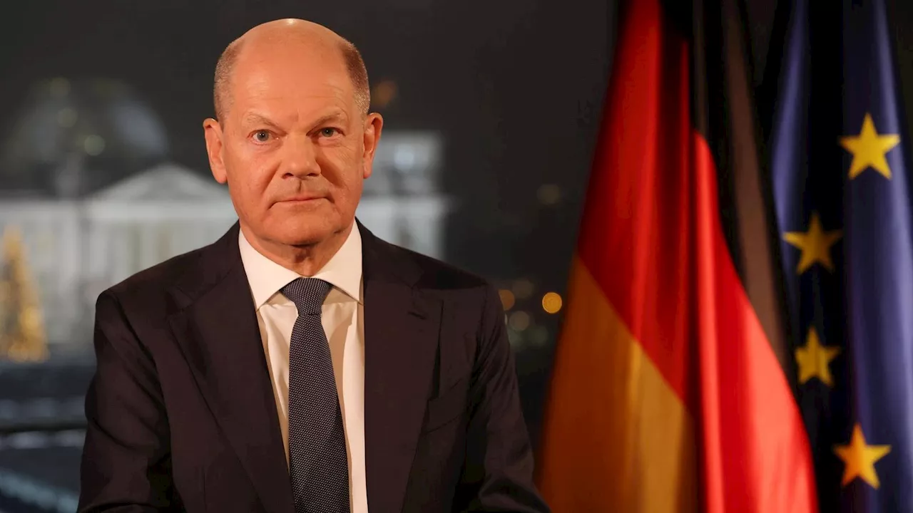 Scholz ruft trotz Krisen zu Gemeinsamkeit und Zuversicht auf