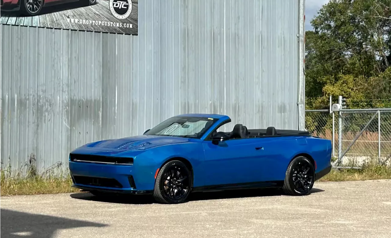 Drop Top Customs Prepares to Offer Convertibles for the Latest Dodge Charger