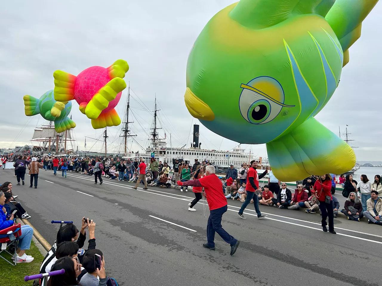 America's Largest Balloon Parade Kicks Off Holiday Bowl Festivities in San Diego