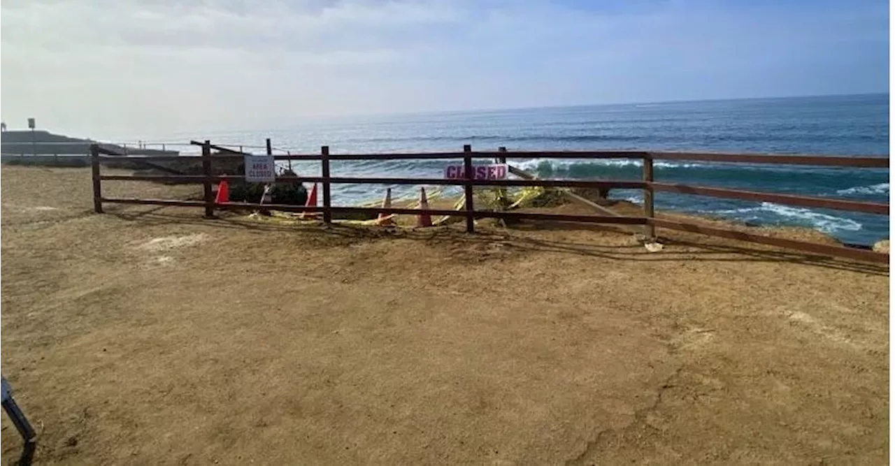 Permanent Barricade Installed on Sunset Cliffs Due to Erosion