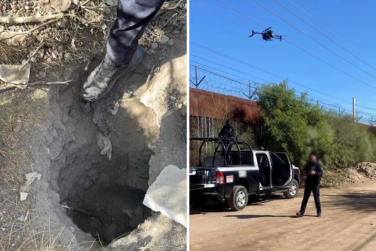 Drone Leads to Discovery of Suspected Drug Tunnel Near U.S.-Mexico Border