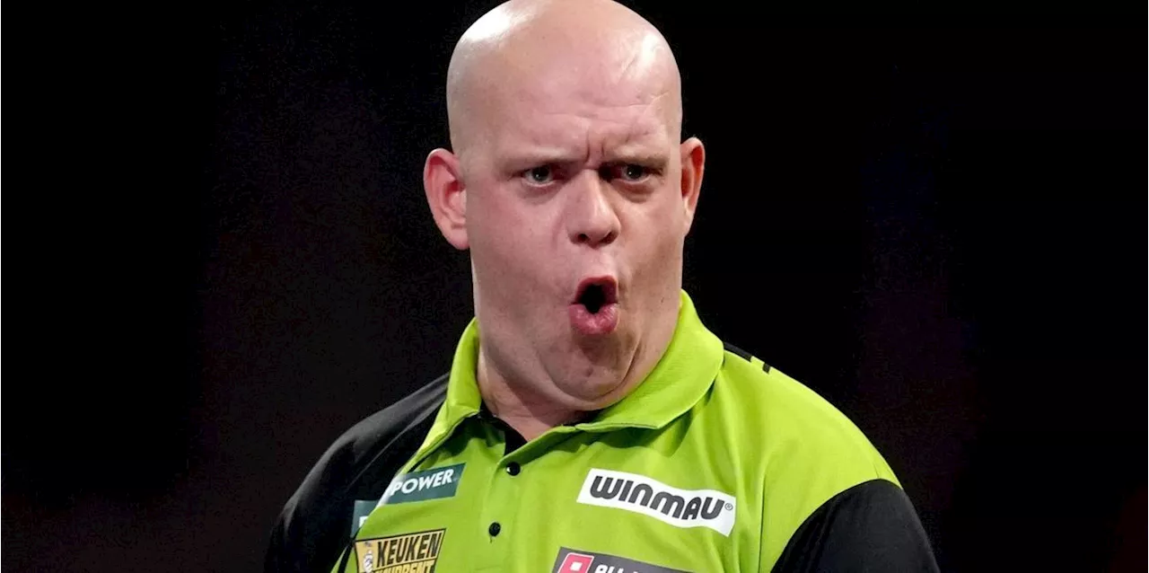 Darts-WM: Van Gerwen und Littler im Viertelfinale