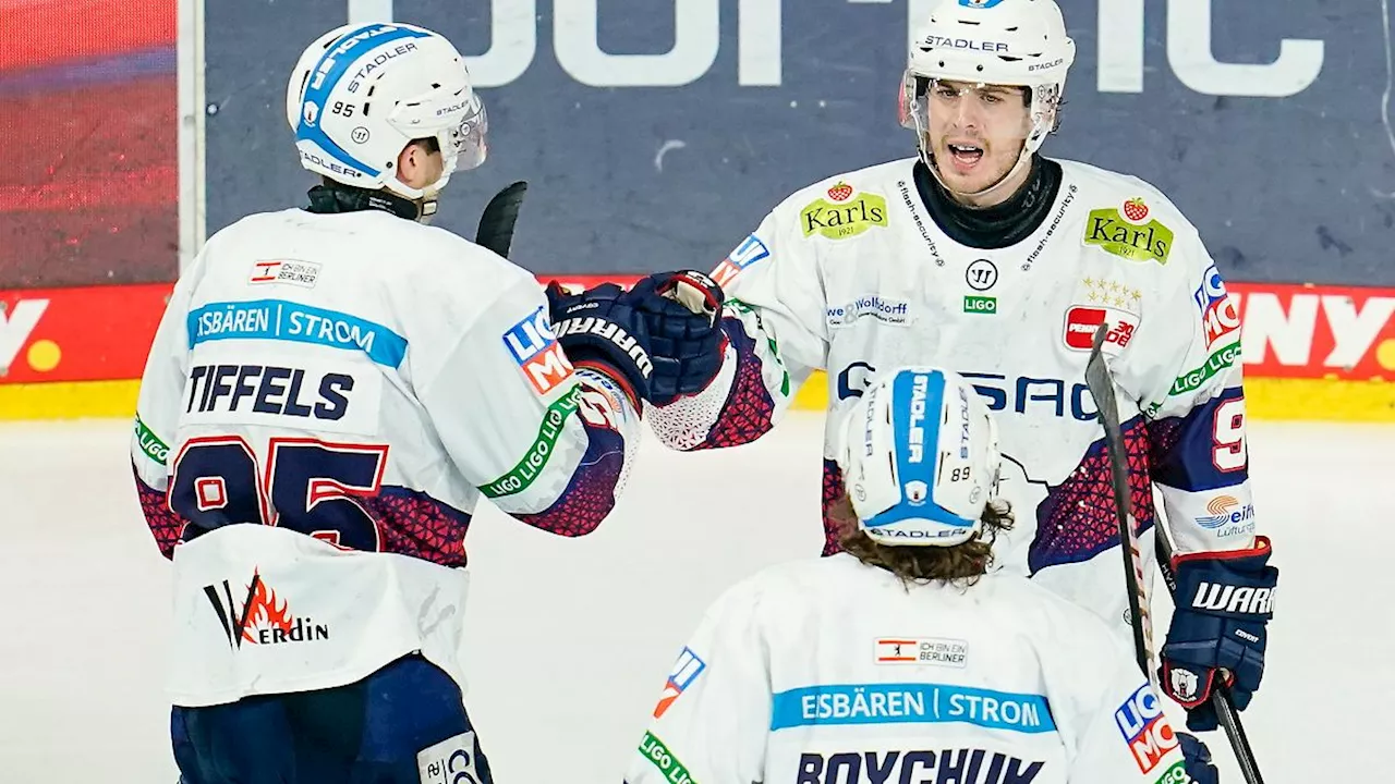 Eisbären Berlin siegen in Augsburg