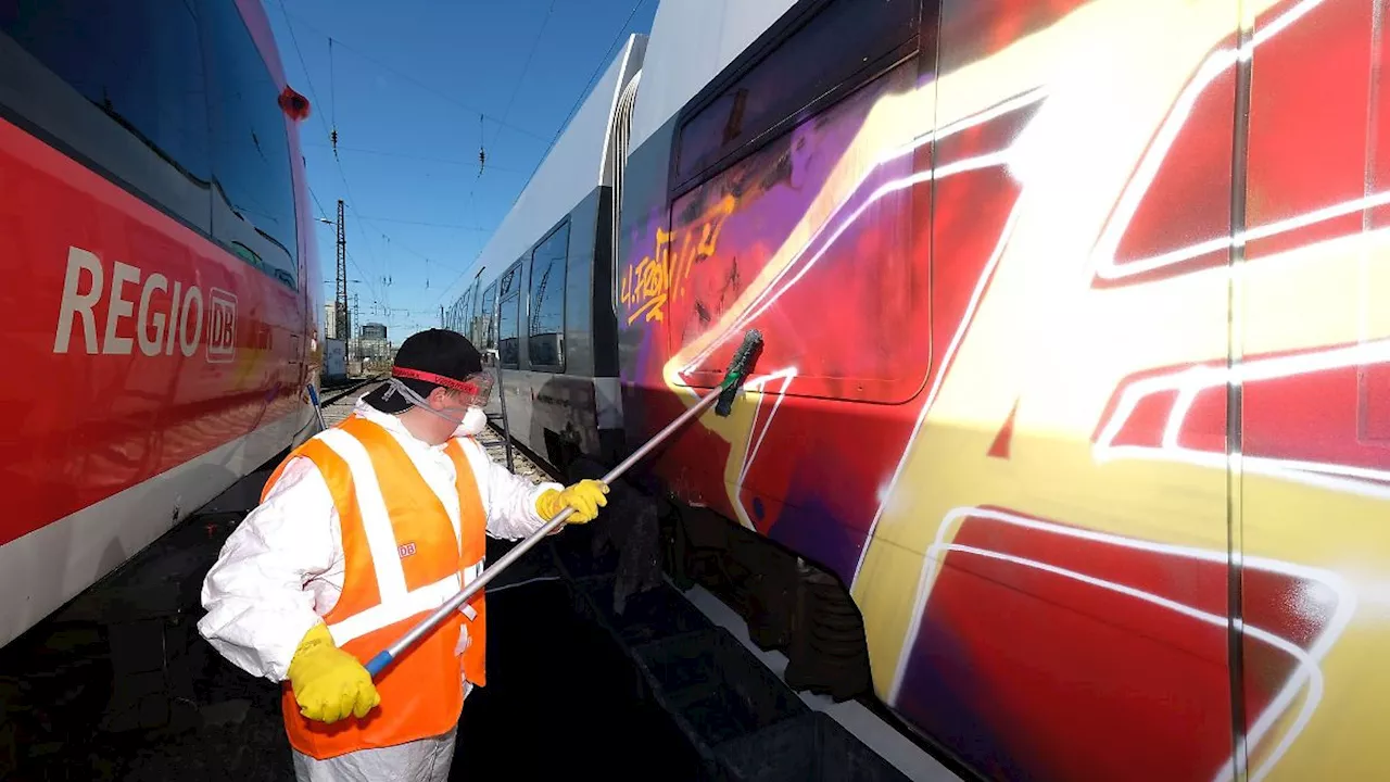 Sachsen: Graffiti-Delikte: Leipzig, Dresden und Chemnitz unter Top 10