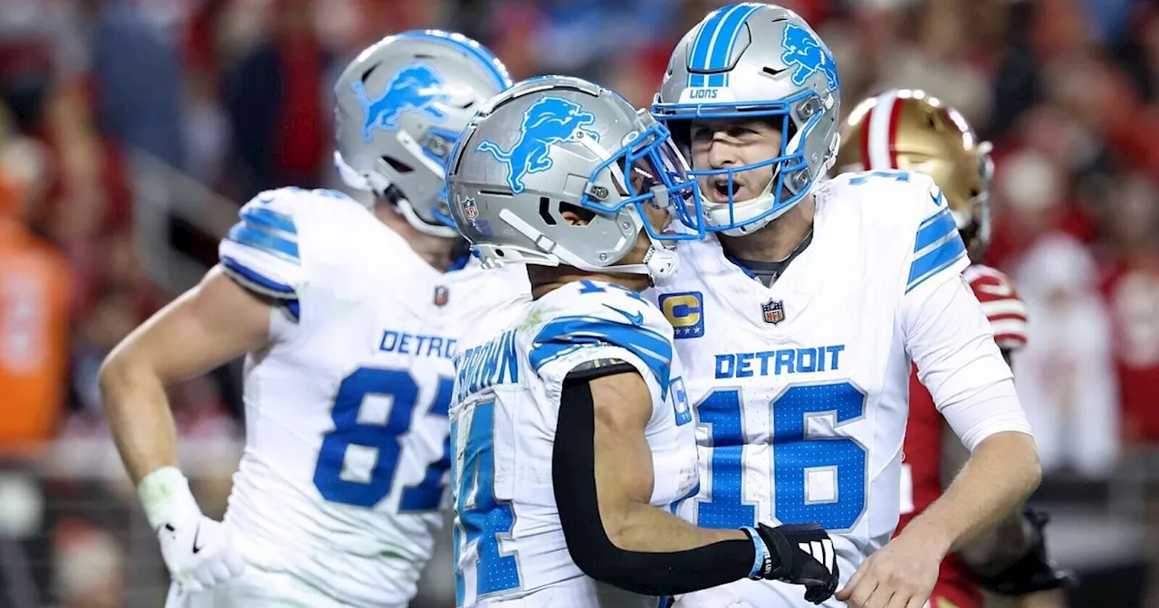 Detroit Lions besiegen San Francisco 49ers nach Aufholjagd