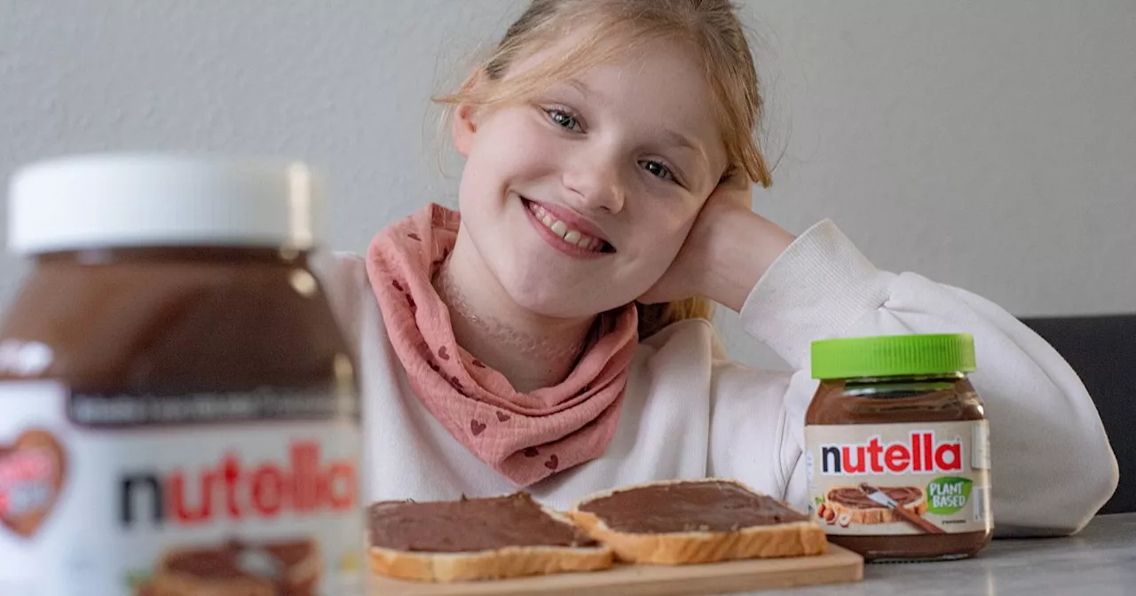 Nutella mit grünem Deckel in Bielefelder Supermarkt entdeckt