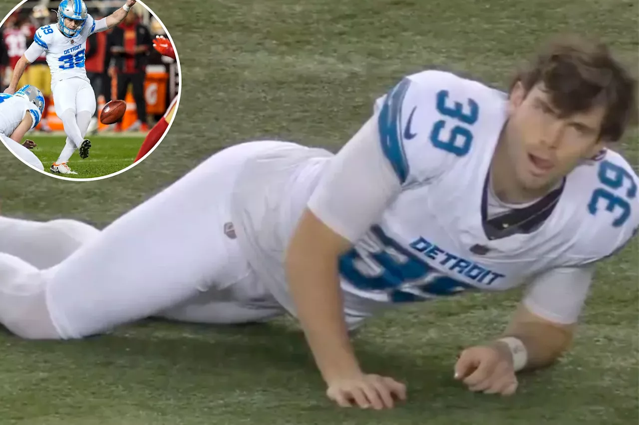 Detroit Lions Kicker Jake Bates' Sensual Stretch Goes Viral