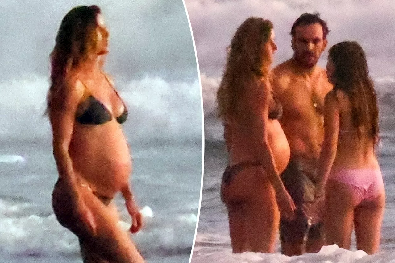 Gisele Bündchen Flaunts Baby Bump on Sunny Costa Rica Getaway