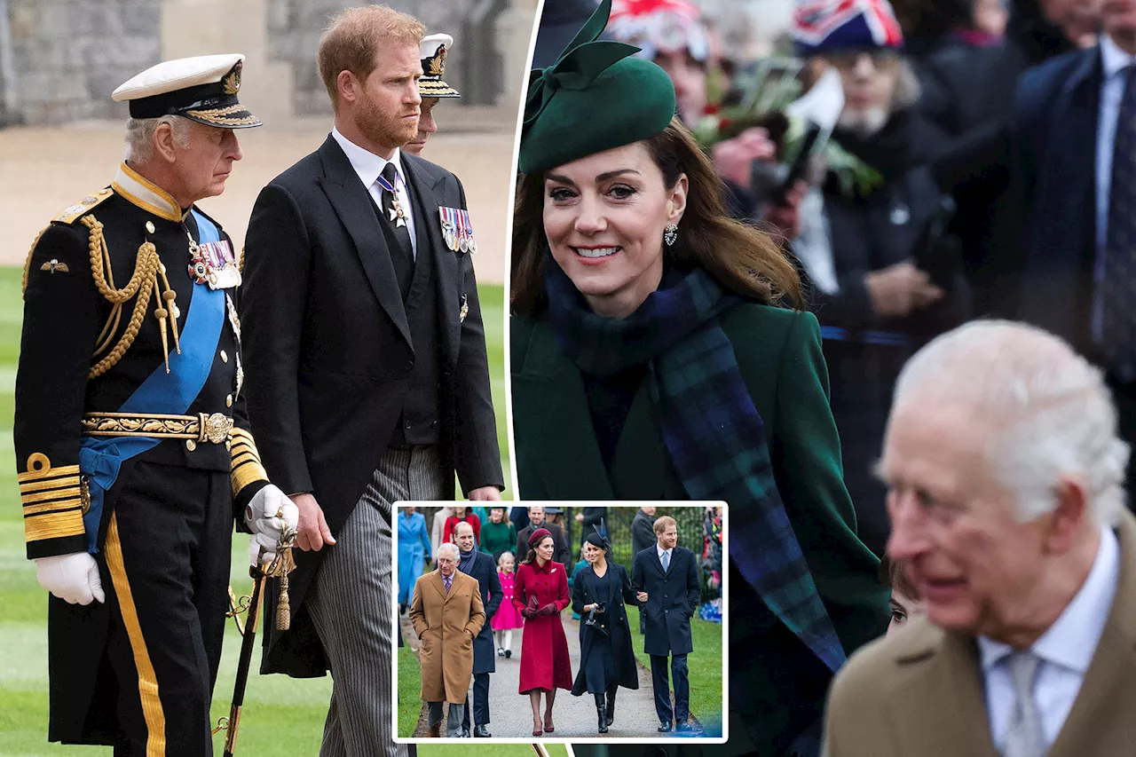 Kate Middleton 'On a Mission' to Reunite Harry and Charles