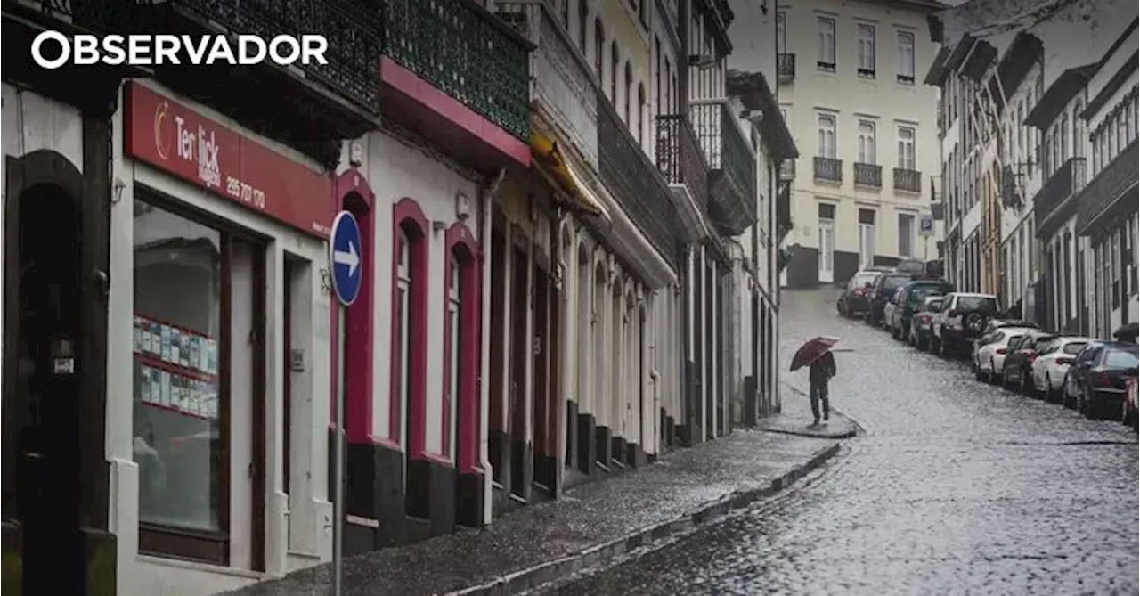 IPMA emite novos avisos amarelos para Açores devido à chuva