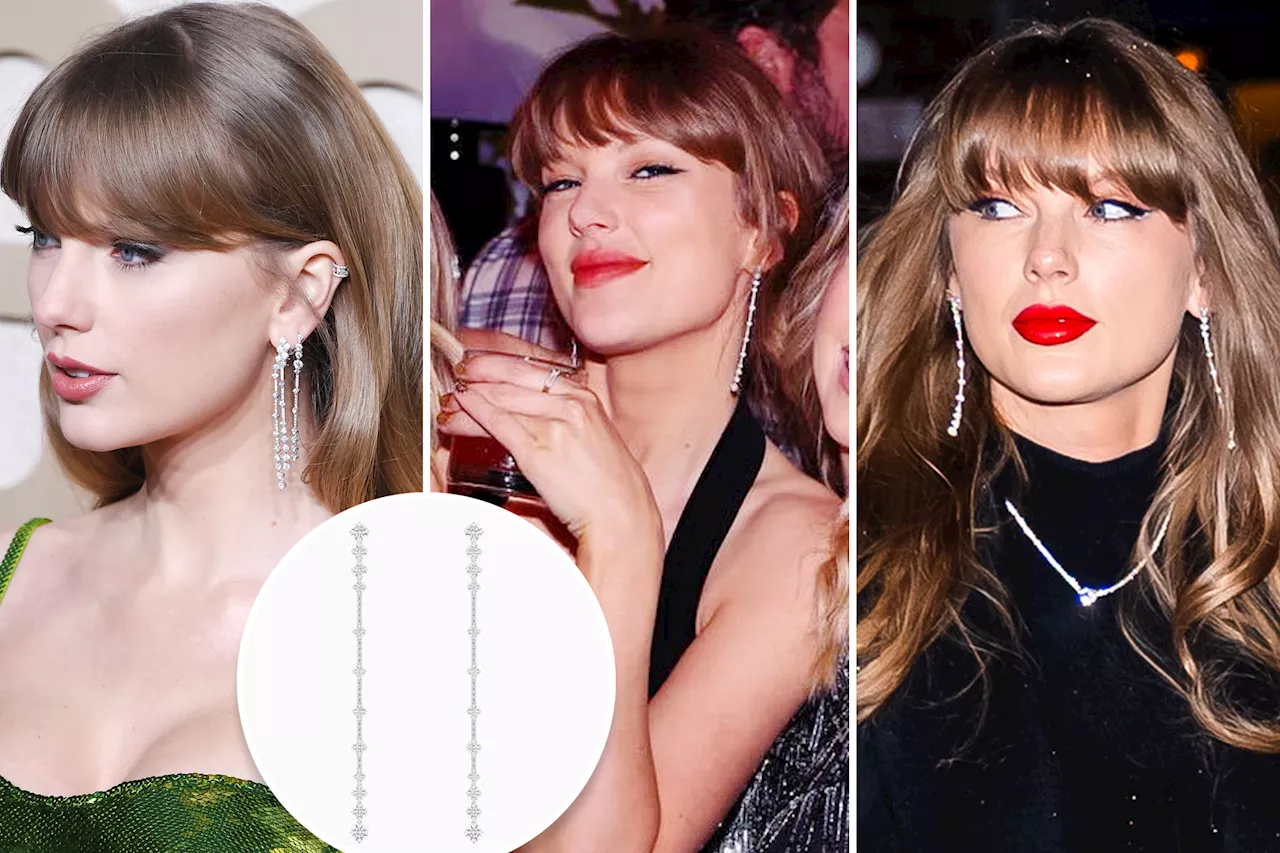 Taylor Swift's Diamond Earrings Gift From De Beers