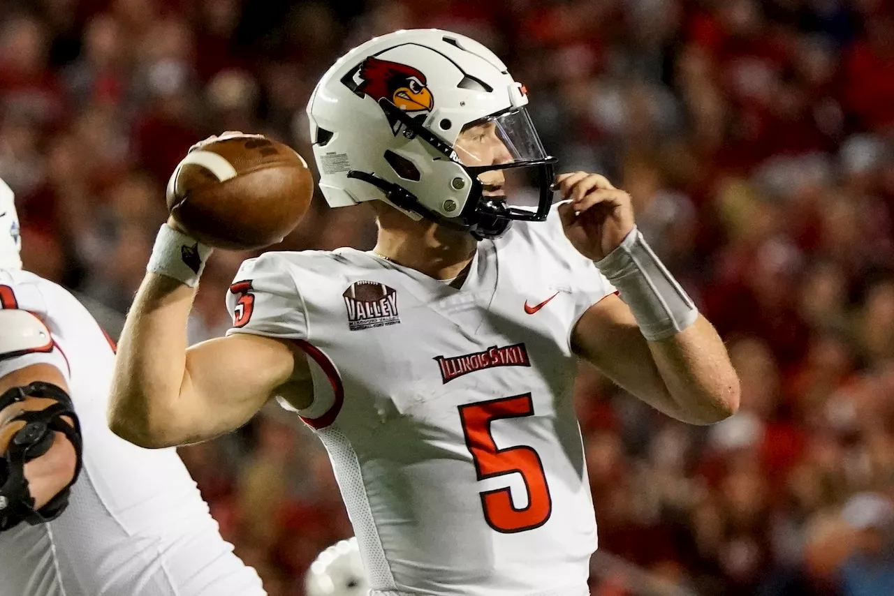 Former Illinois State QB Annexstad Works Out for Steelers