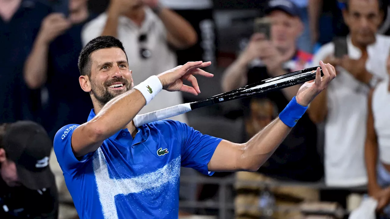 Djokovic bat Hijikata et se prépare à affronter Monfils à Brisbane