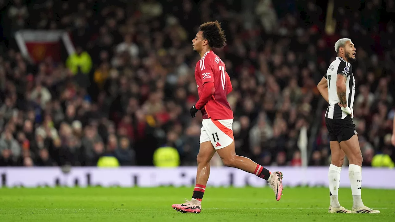 Manchester United: 'brutal', Zirkzee remplacé après 33 minutes sous les huées d’Old Trafford