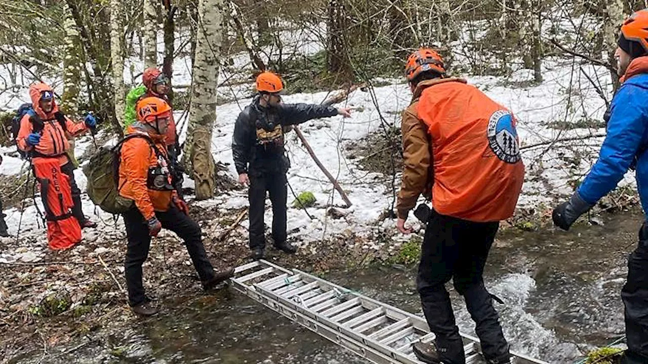 Zwei Männer im Bigfoot-Jagd verschwunden