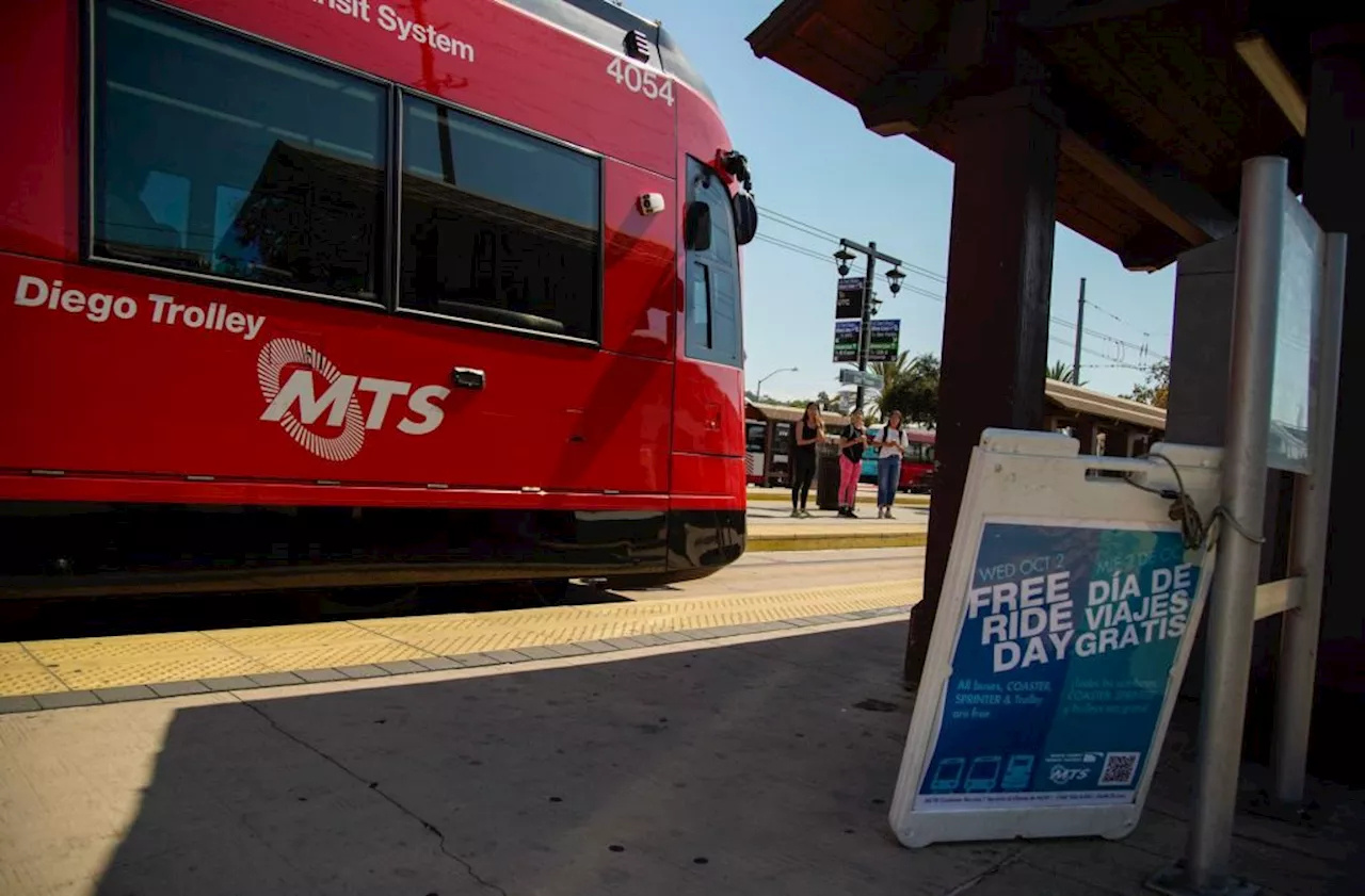 Free Rides on San Diego Transit on New Year's Eve