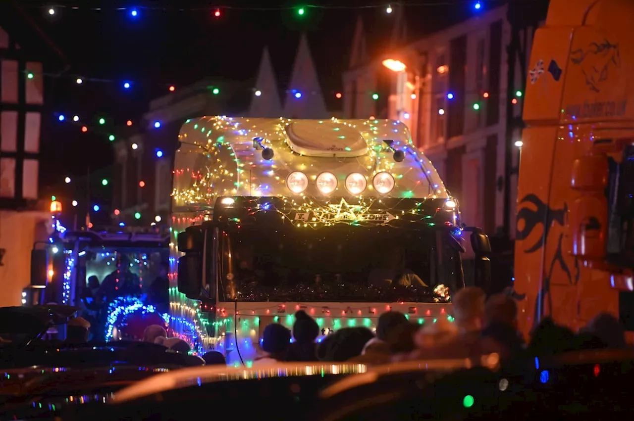 Bridgnorth Festive Charity Tractor Run Raises Nearly £23,000