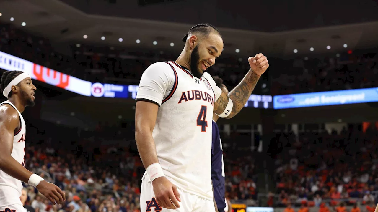 Auburn Extends Winning Streak to Five with 87-58 Victory over Monmouth