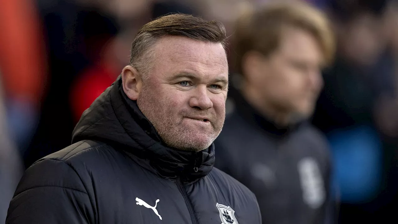 Wayne Rooney Leaves Plymouth Argyle After Winless Run