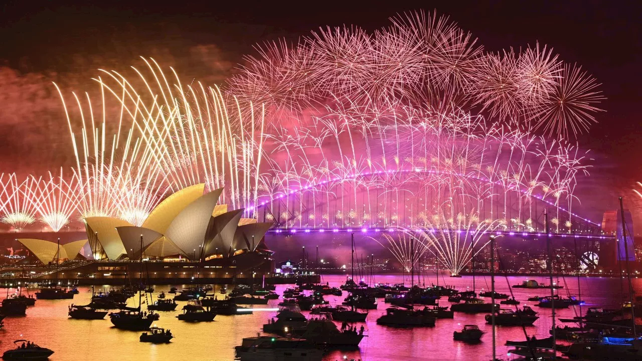 Australia Rings in 2025 with Spectacular Fireworks Displays