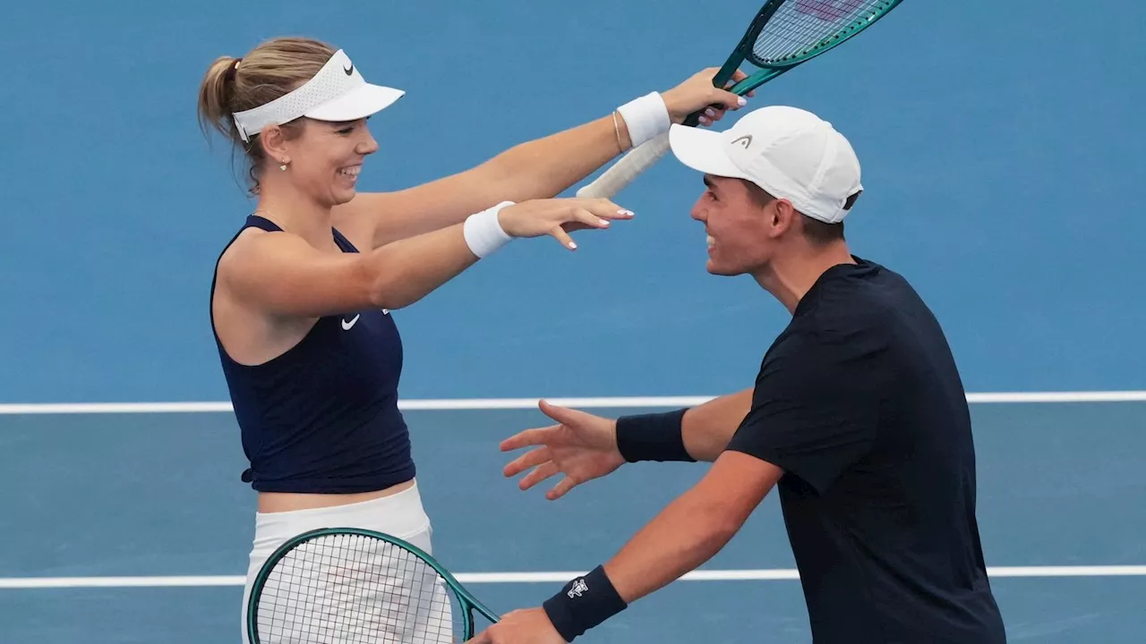 Boulter and Broom Face Perez and Ebden in United Cup Mixed Doubles