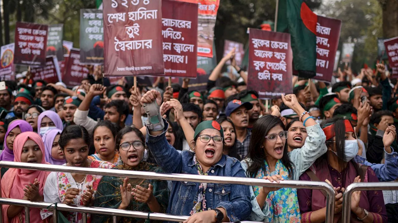 Bangladesch: Tausende fordern Prozess für gestürzte Premierministerin Hasina