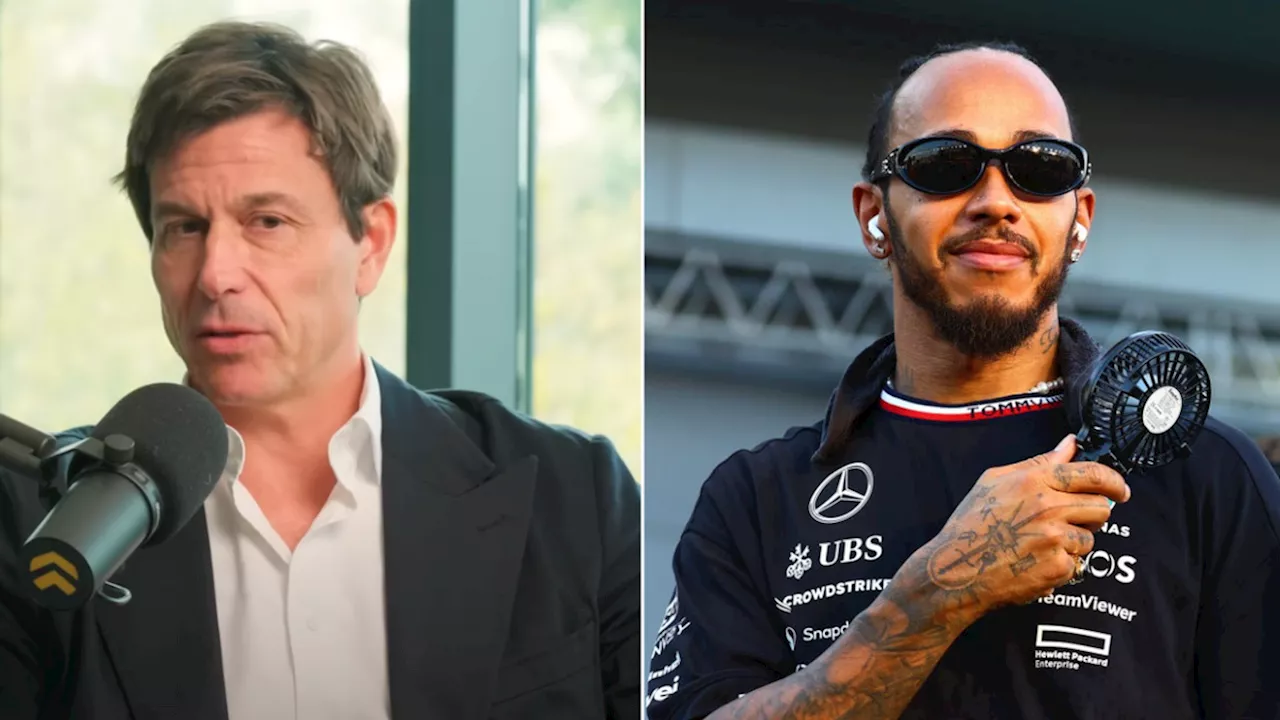 Carlos Sainz Jr. Father Tipped Off Toto Wolff About Lewis Hamilton's Ferrari Move