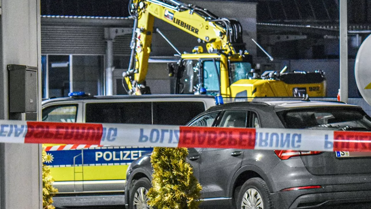 Bagger-Fahrer verwüstet Main-Tauber-Kreis - Verfolgungsjagd endet tödlich