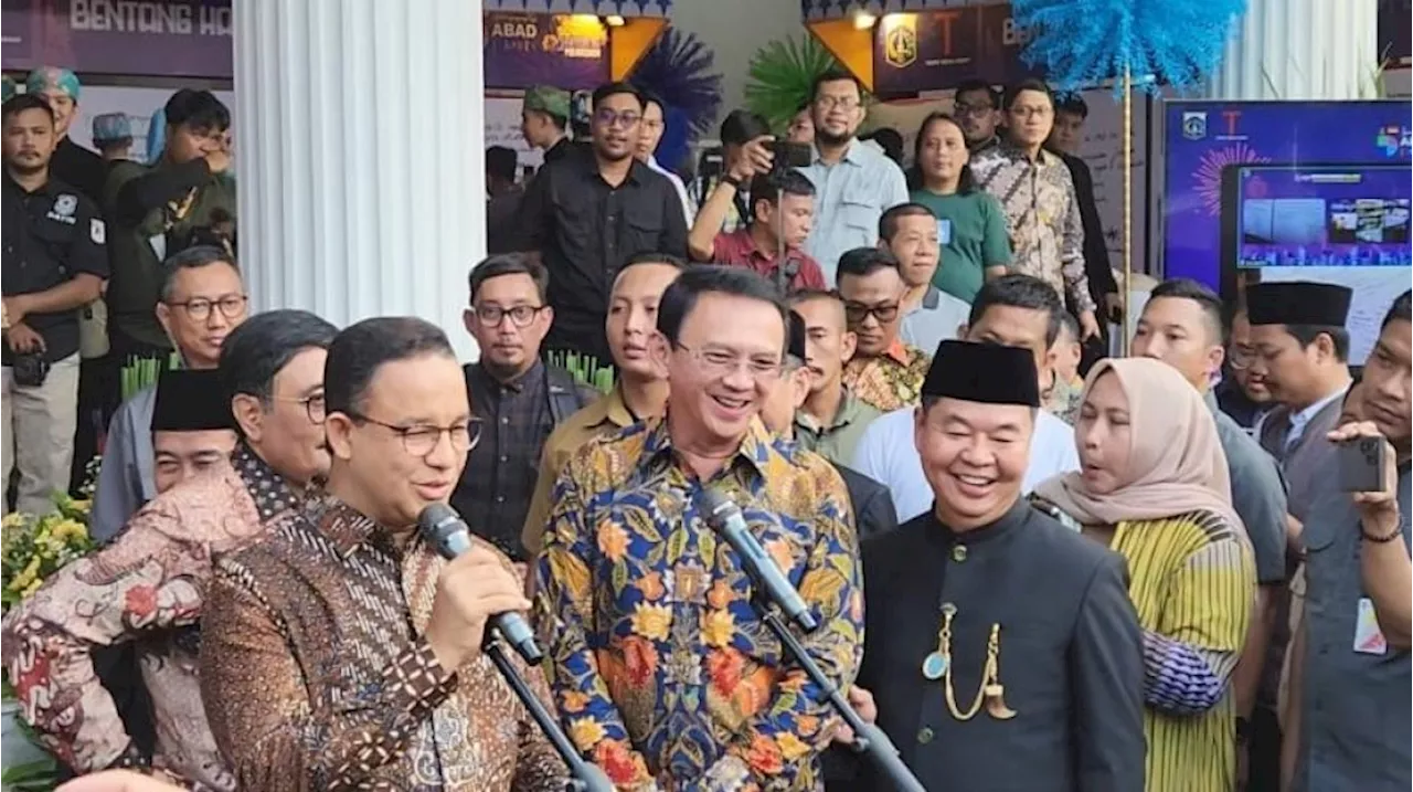 Ngobrol Mesra di Balai Kota, Ahok-Anies Mau Bikin Kejutan Bulan Depan: Tunggu Tanggal Main