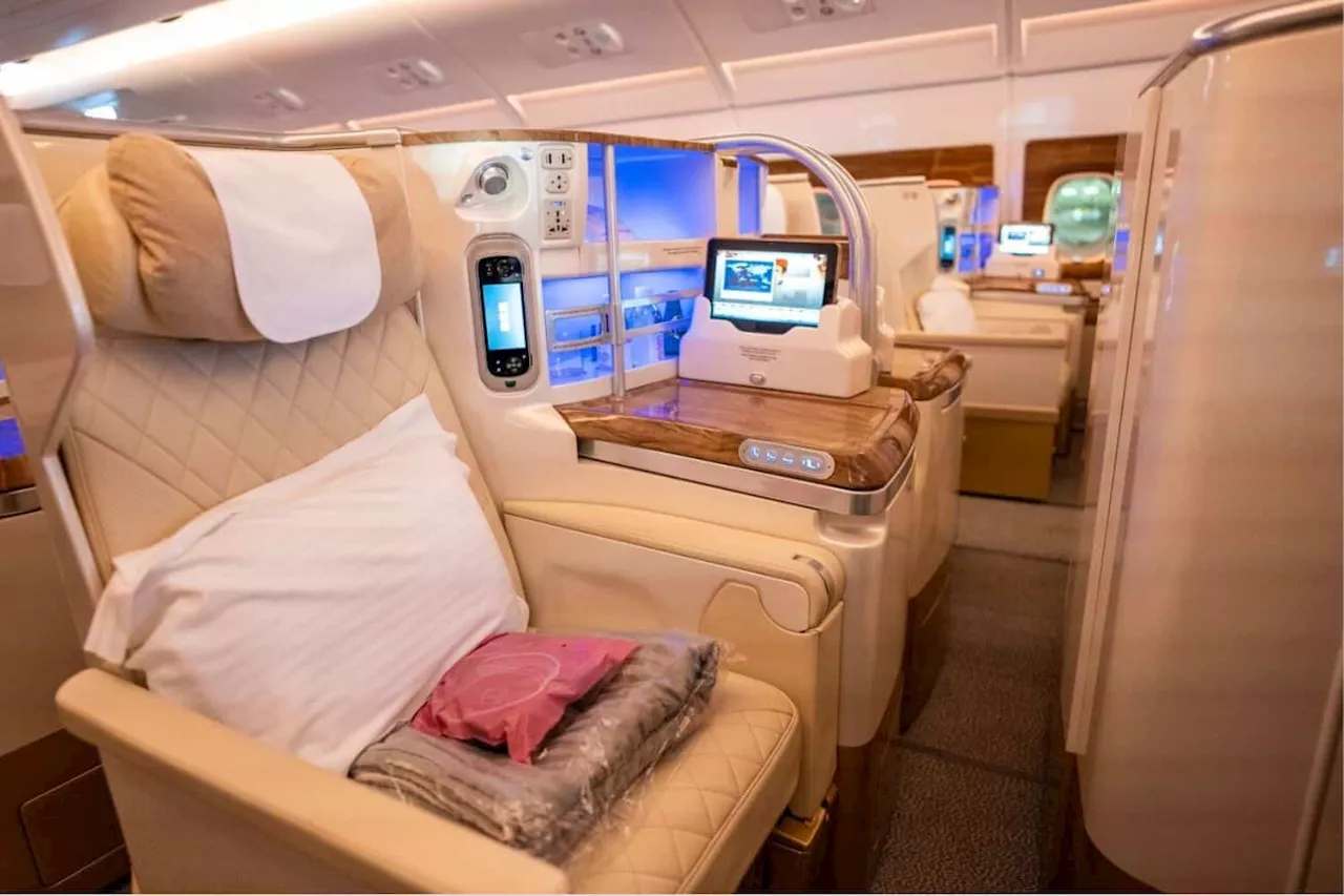 Lucky Upgrade: From Economy to Emirates A380 Business Class