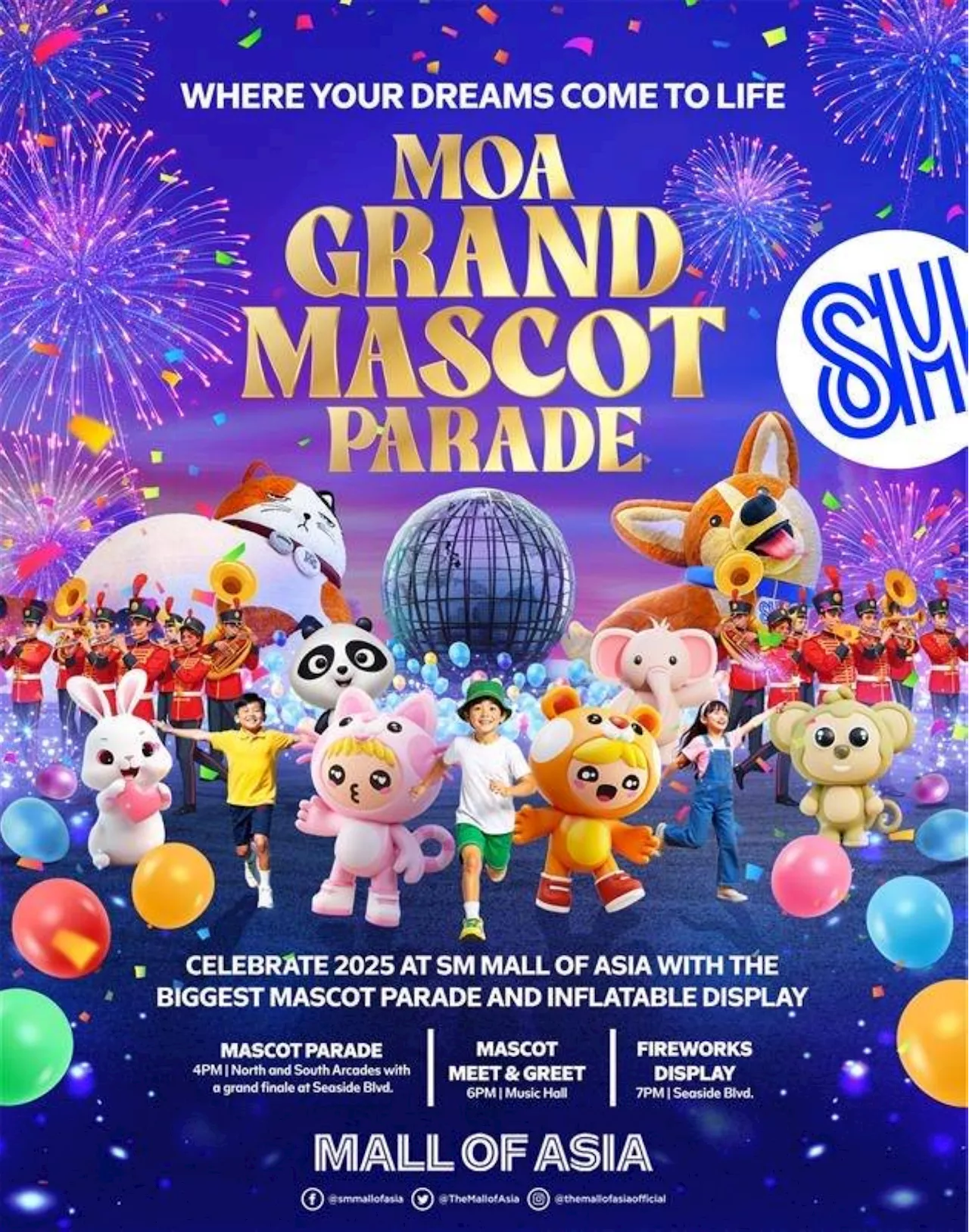 MoA Grand Mascot Parade Kicks Off 2025