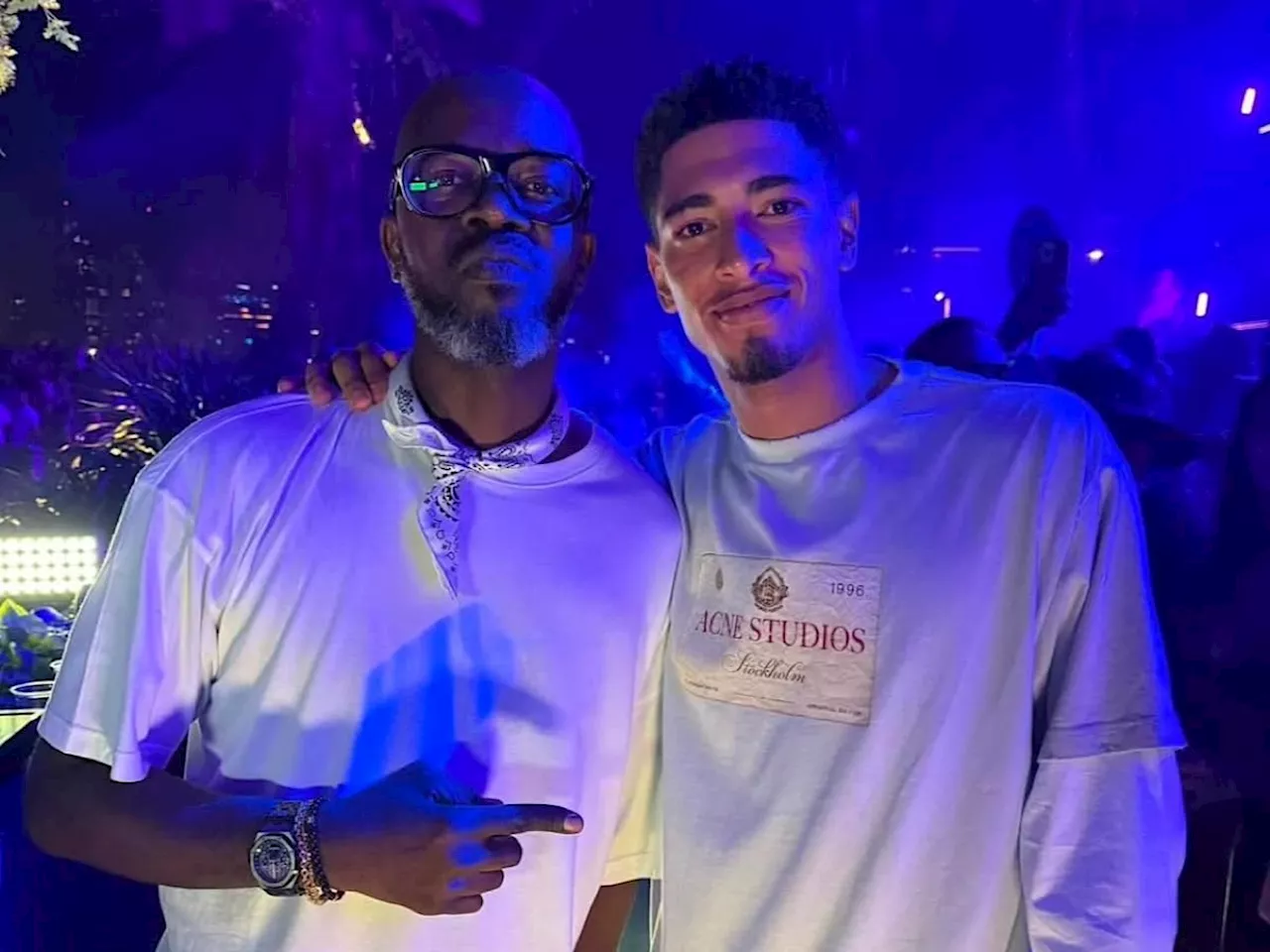 DJ Black Coffee Trends With Jude Bellingham in Dubai