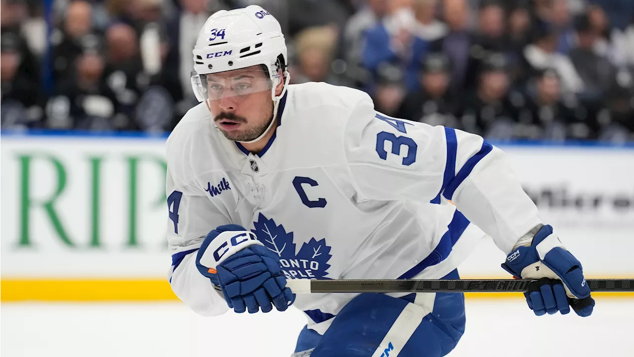 Maple Leafs Place Matthews on Injured Reserve