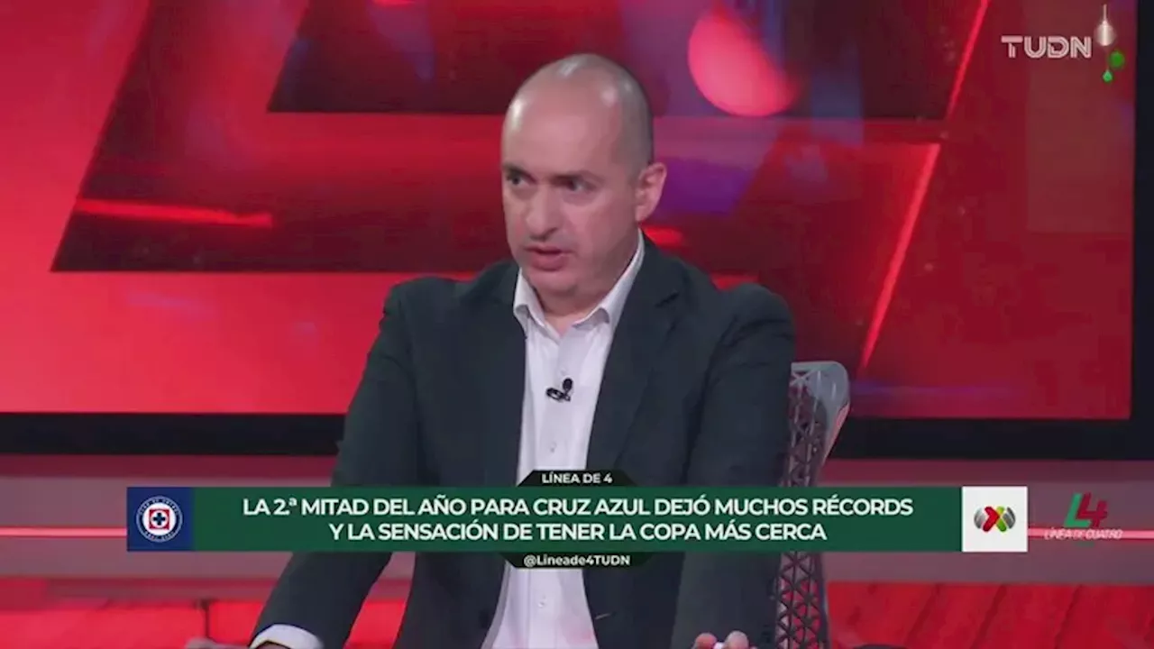 Marco Cancino: el Cruz Azul tuvo un buen año, pero es un fracaso por no ganar títulos