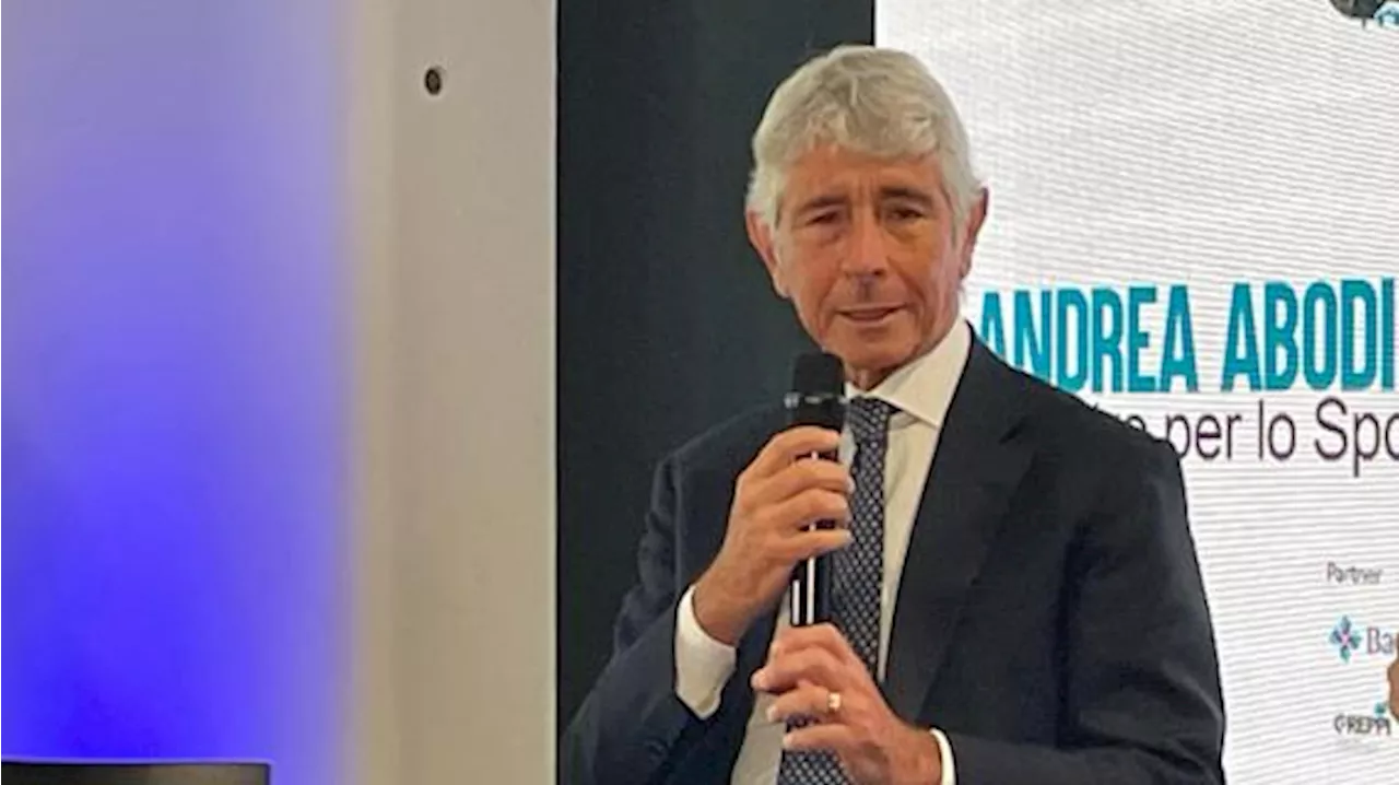 Il ministro per lo Sport, Abodi, presenta le strategie per il futuro del calcio italiano