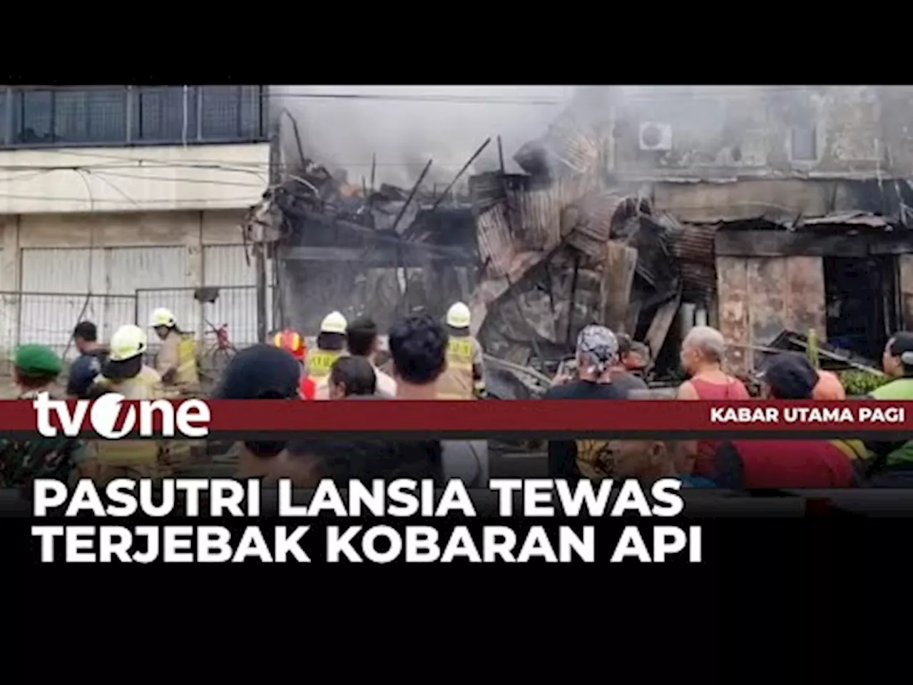 Kebakaran 3 Bangunan Tempat Usaha di Senen Tewaskan Sepasang Suami Istri