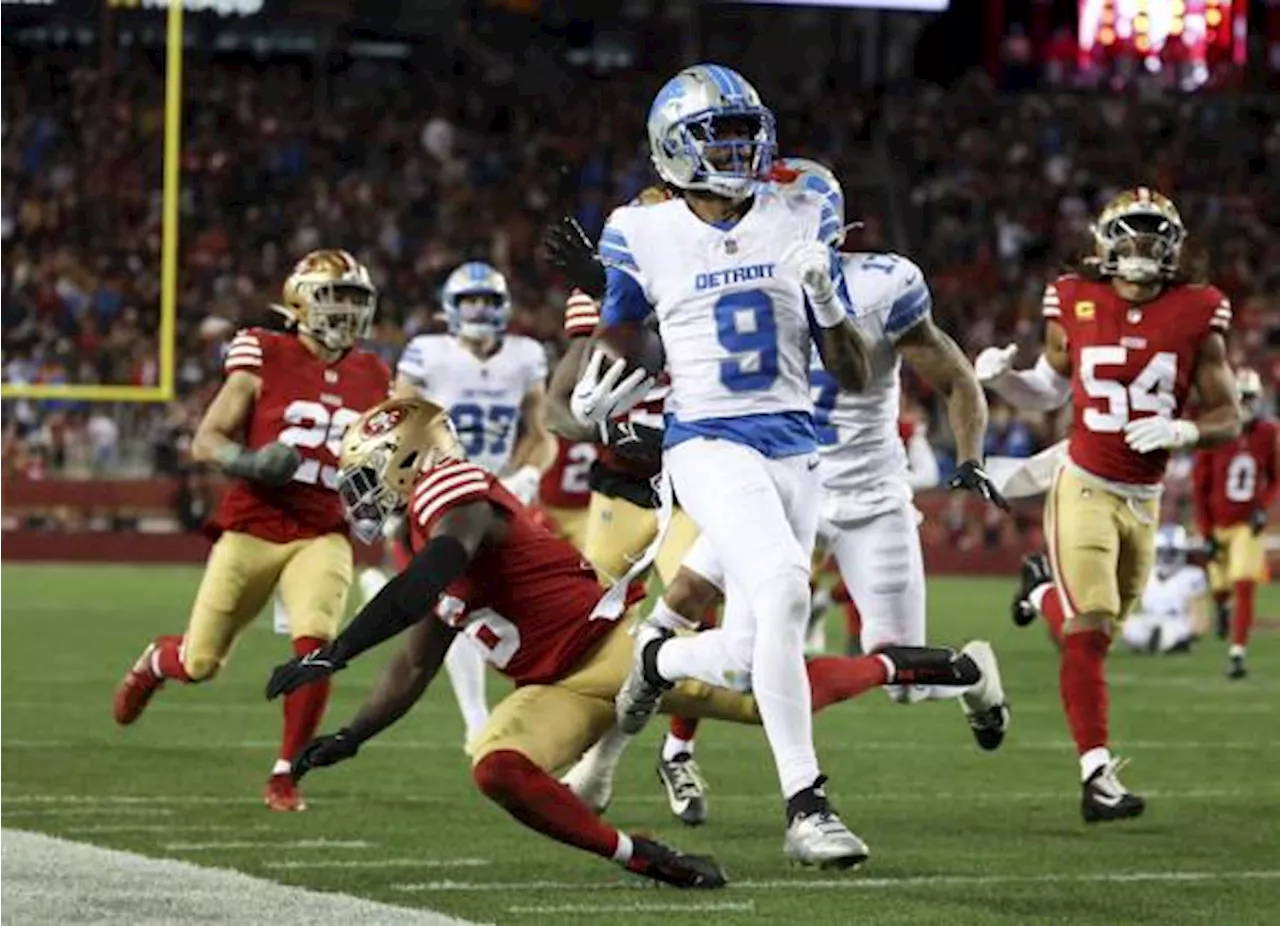 Lions de Detroit se imponen a 49ers en un encuentro crucial