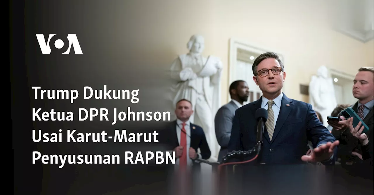 Pertikaian Anggaran Menunjukkan Kelemahan Johnson