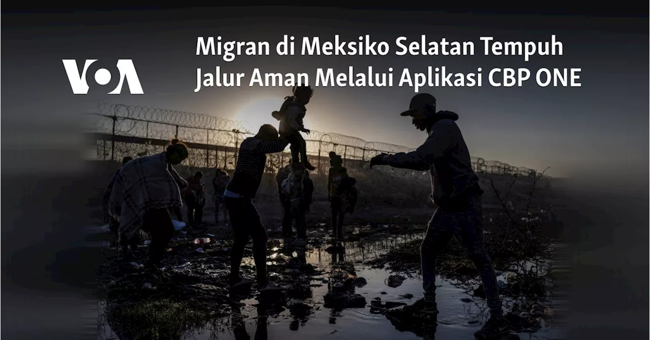 Trump Berencana Akhiri Program Perjalanan Migran CBP One