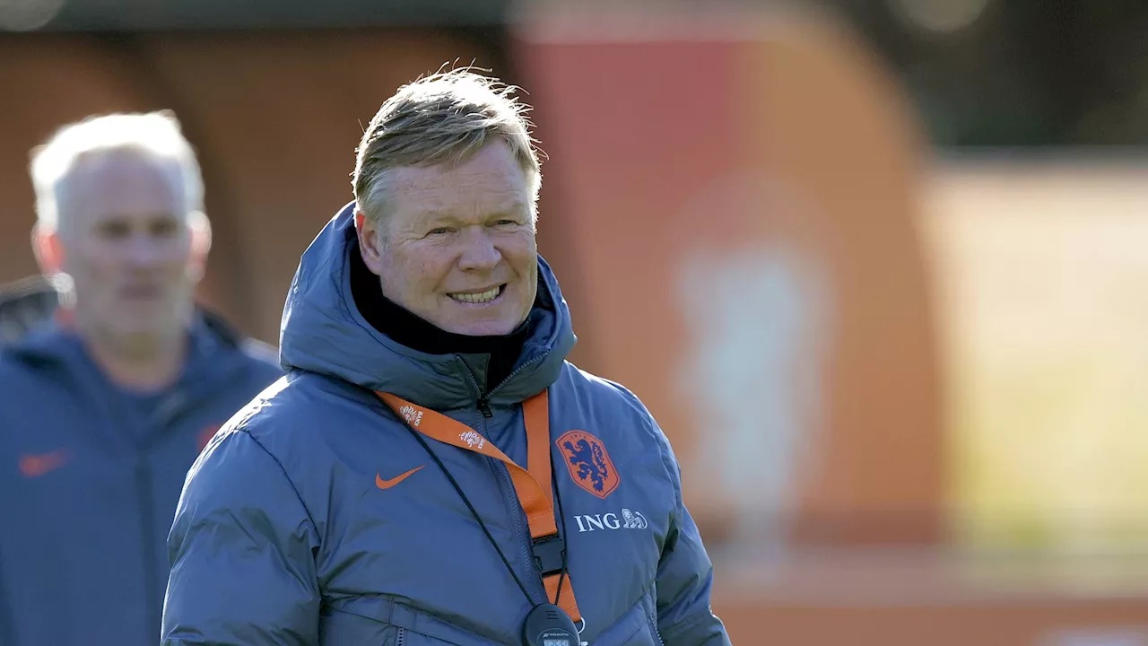 Ronald Koeman maakt afspraak: ‘Ik ben in nood oproepbaar voor het Nederlands elftal’