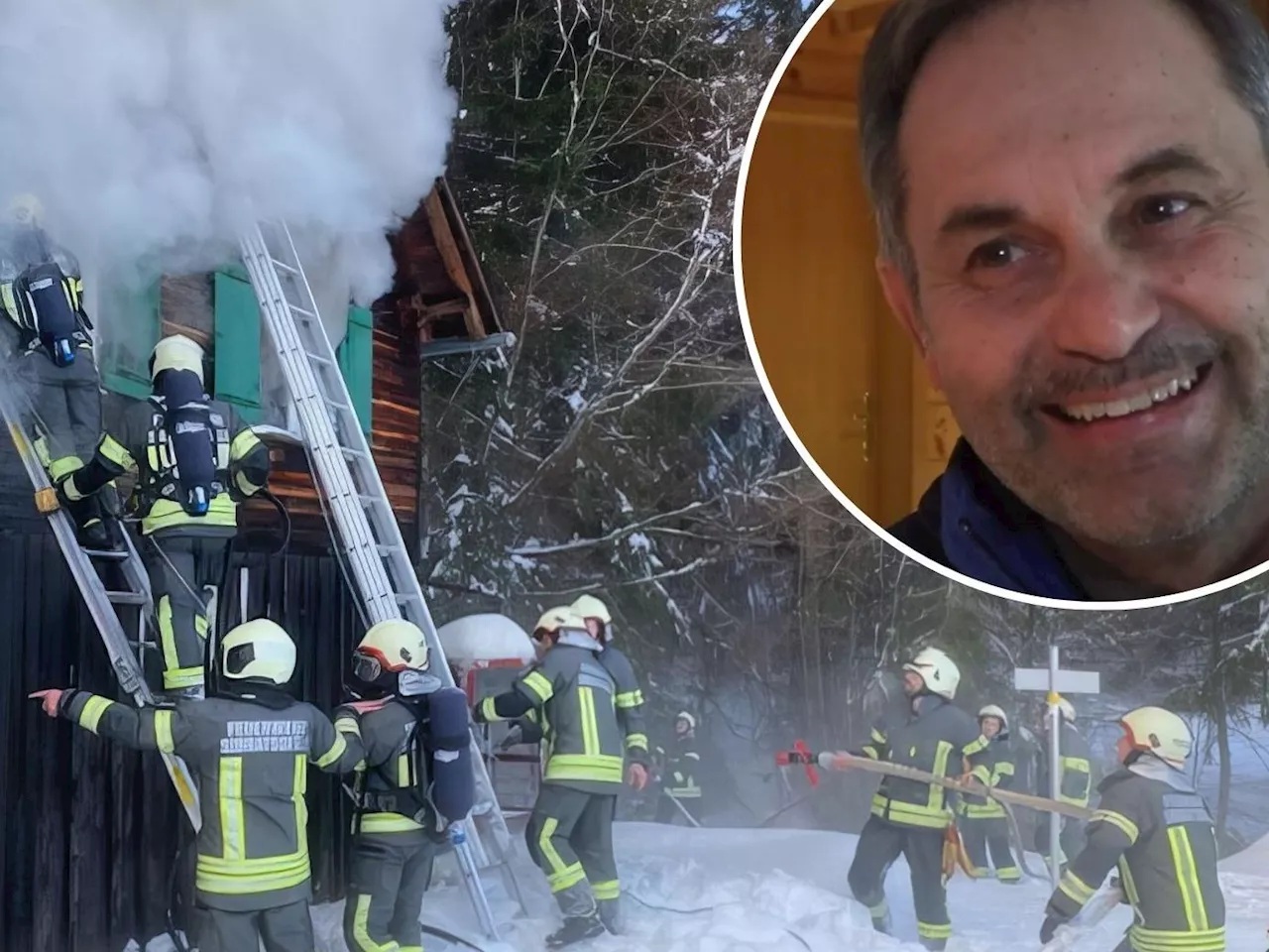 Feuerwehr Sibratsgfäll: Dritter Einsatz an demselben Haus