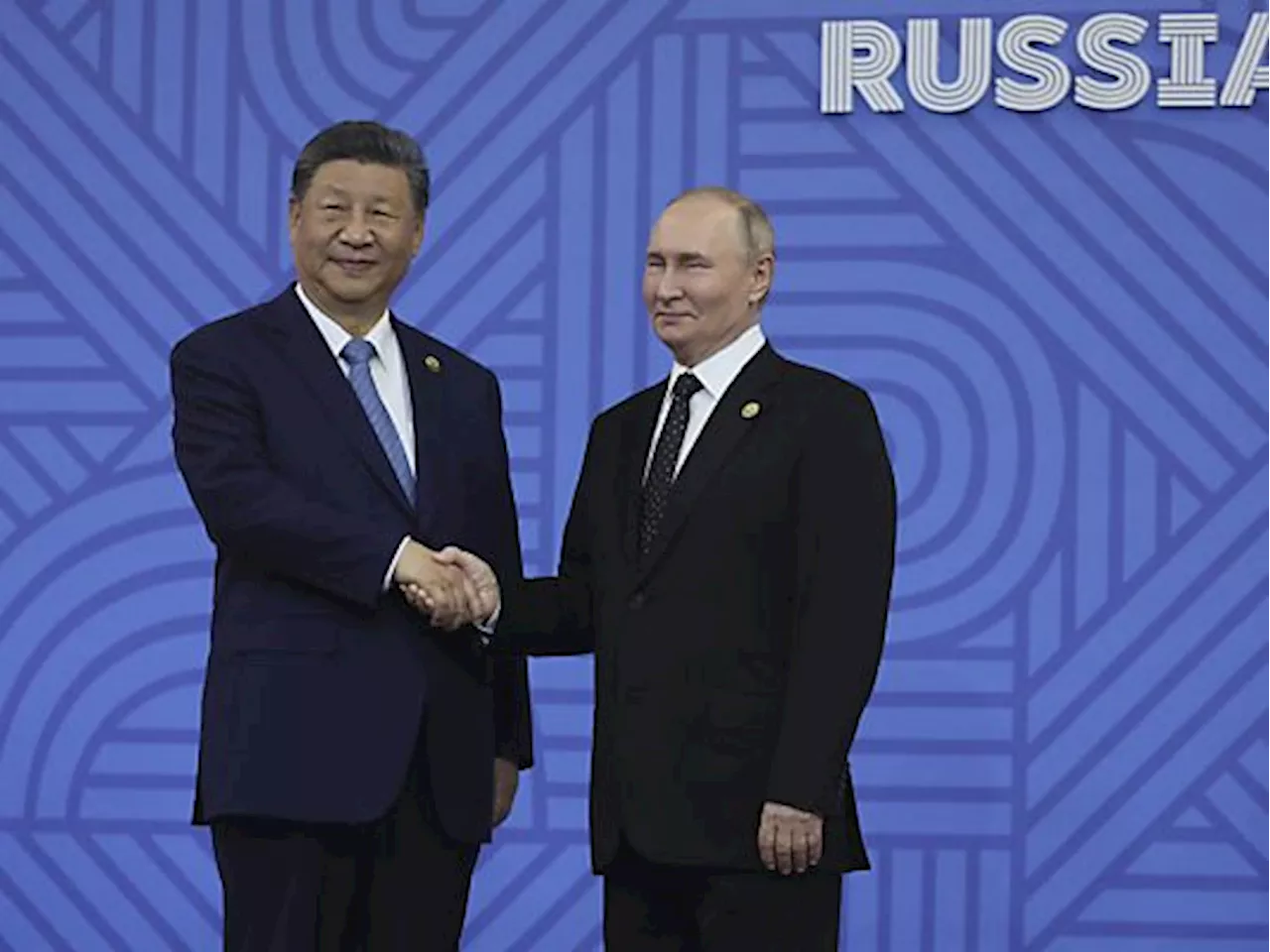 Xi Jinping und Wladimir Putin Tauschen Neujahrsgrüße aus