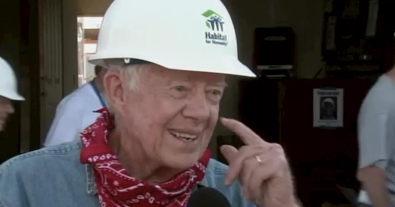 Jimmy Carter Remembered for Habitat for Humanity Work