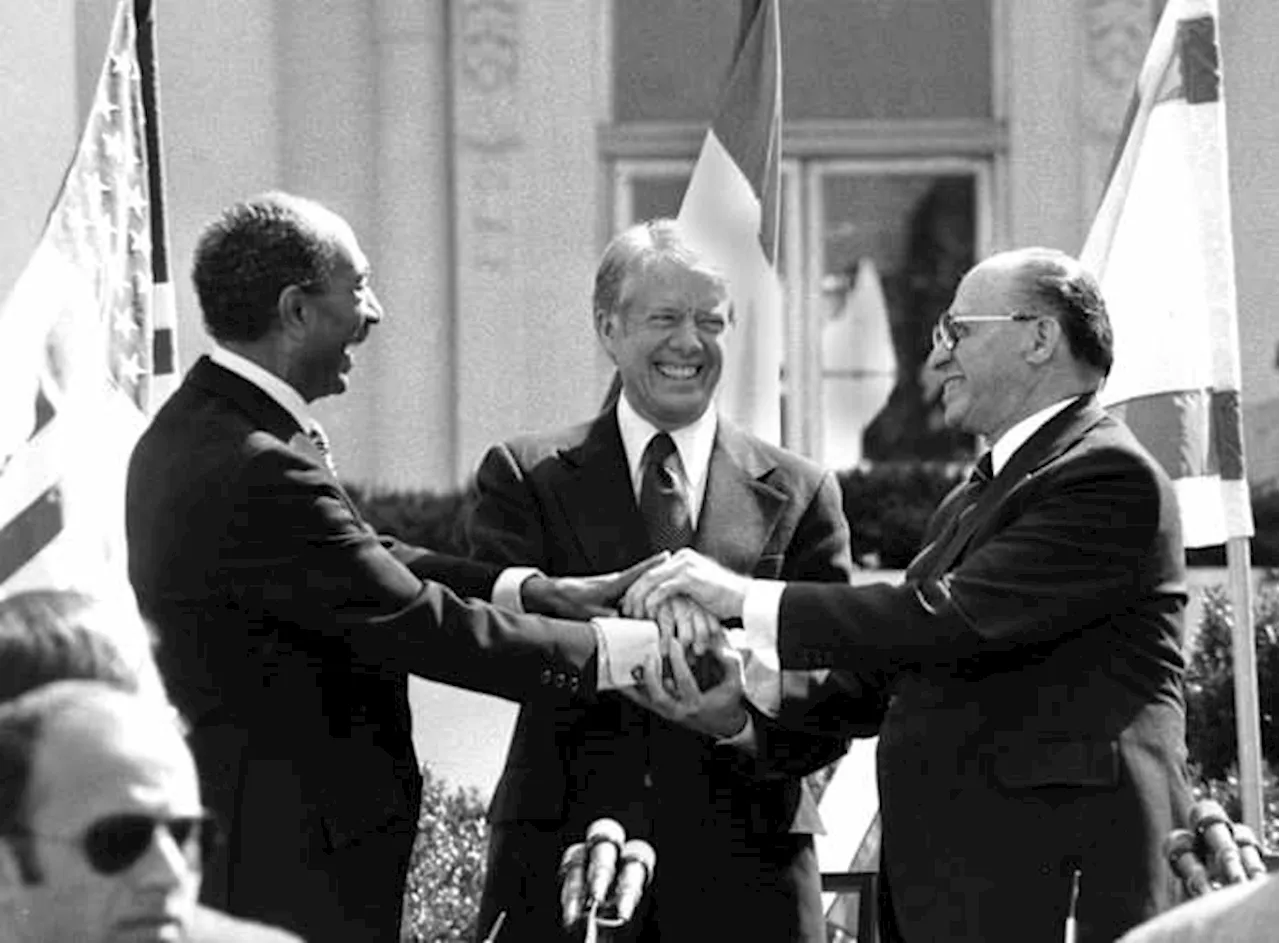 Historic Peace Treaty: Carter, Sadat, Begin at Camp David