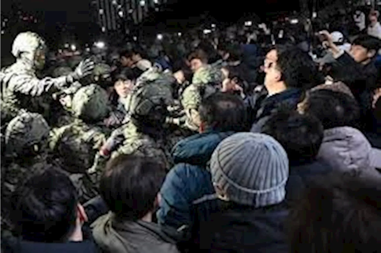 President of South Korea announced the lifting of martial law in the country.